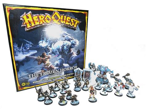 Painted Heroquest The Frozen Horror Expansion Role Playing Games Board