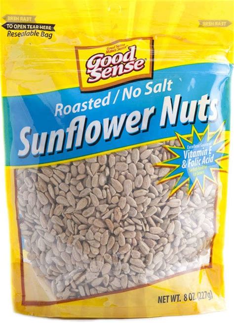 Amazon Good Sense Sunflower Nuts Roasted And Salted Sunflower