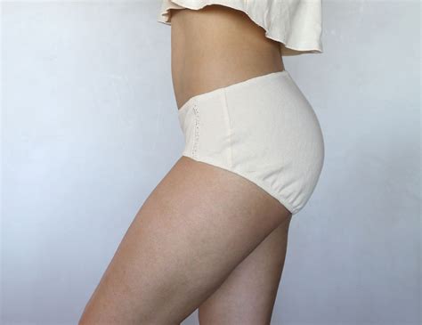 Pure Organic Cotton Panties Sustainable Womens Underwear Etsy