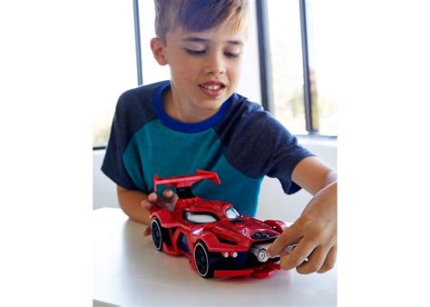 Купити Хот Вілс Людина Павук Випльовує Машинки Hot Wheels Marvel Spider