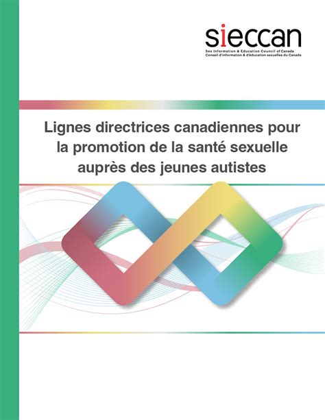 Lignes directrices canadiennes pour la promotion de la santé sexuelle