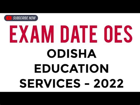 Oes Exam Date Opsc Oes Exam Youtube