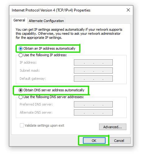 Configuración de la dirección IP mediante el servidor DHCP Barcelona