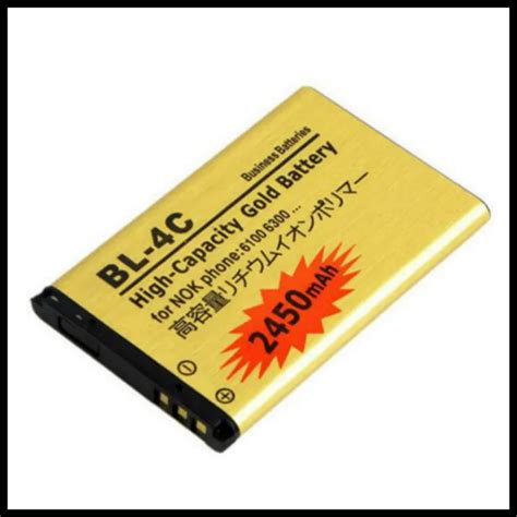 High Capacity Golden Bl C Bl C Mobile Phone Battery For Nokia