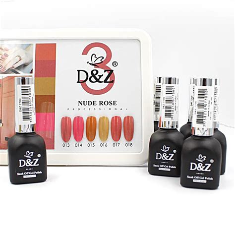 Esmalte Em Gel Linha Nude Rose D Z Dez Ml Unhas De Gel Shopee Brasil
