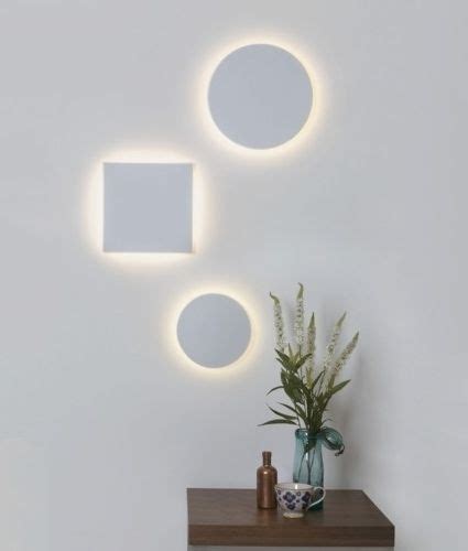 Backlit Plaster Wall Lights Subtle And Glare Free Lighting For Plain