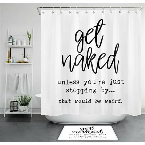 Monochrome Humor And Motivation Refreshing Bathroom Decor With