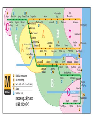 Fillable Online Metro Fare Zone map 13 Fax Email Print - pdfFiller