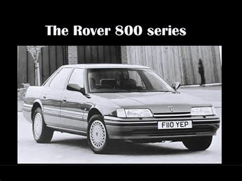 Rover 800 Series range from 1986 to 1998 vehicle body variants ...