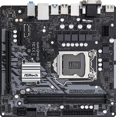 Материнская плата ASRock H510M-HDV R2.0 купить в магазине Planeta COMP ...