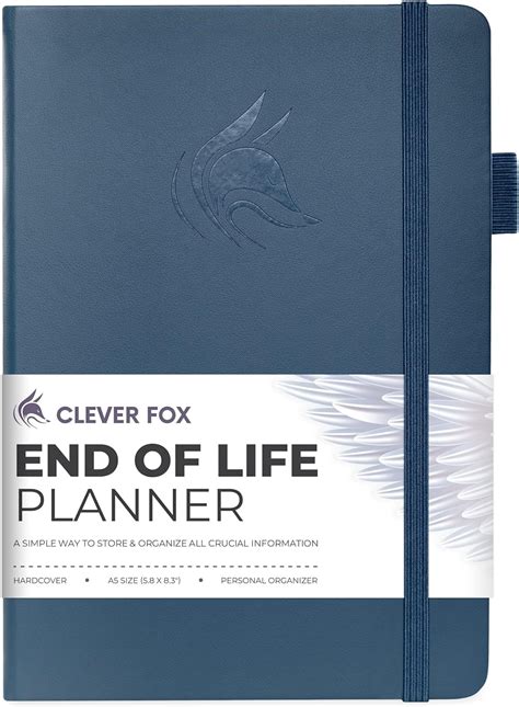 Amazon Clever Fox End Of Life Planner Final Arrangements