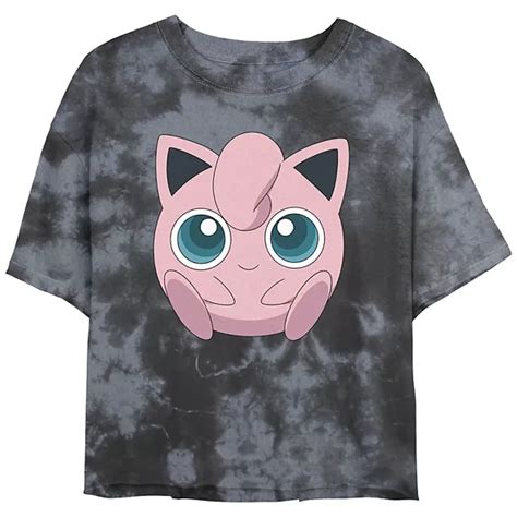 Juniors Pokémon Jigglypuff Big Face Graphic Tee