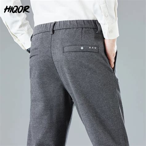 Hiqor Cal As Oversize Para Homens Roupas Cl Ssicas E Casuais Cor S Lida