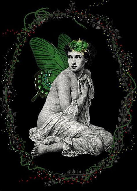 Absinthe Fairy 1 Digital Art By Kristina Pugaczowa