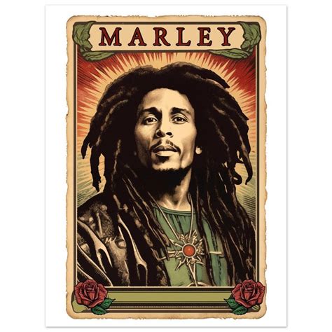 Bob Marley Poster, Bob Marley Gift - Etsy