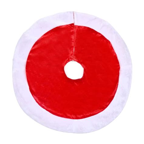 Подложка за елха, 65см, Червено/ бяло - eMAG.bg