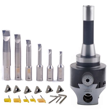 R Inch Boring Head Set With Pcs Boring Bar And Pcs Boring Carbide