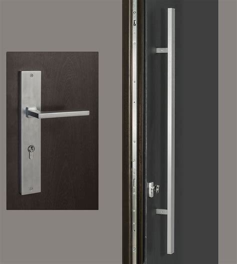 Exterior Door Locks And Handles Brushed Gold Finish Entry Door Lock