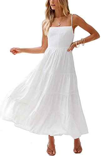 Casual White Beach Dresses Flattering Summer Dresses For