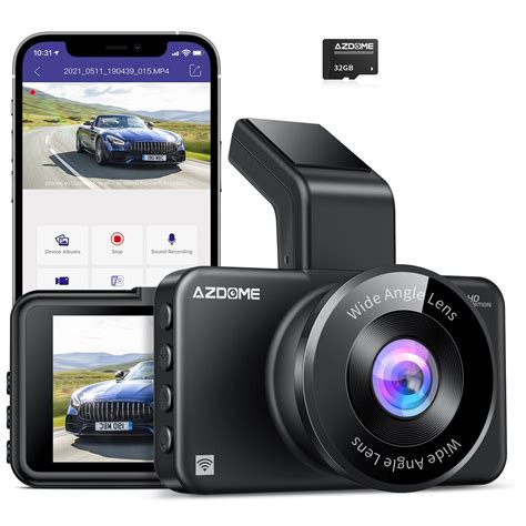 Buy AZDOME M17 WiFi Dash Cam With APP 1080P FHD DVR Car Driving