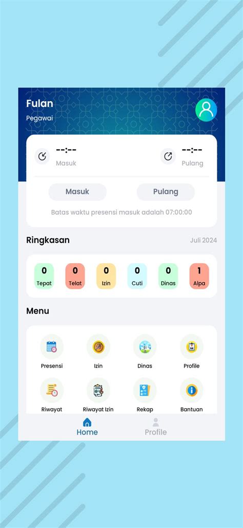 presensi zamzam apk  android