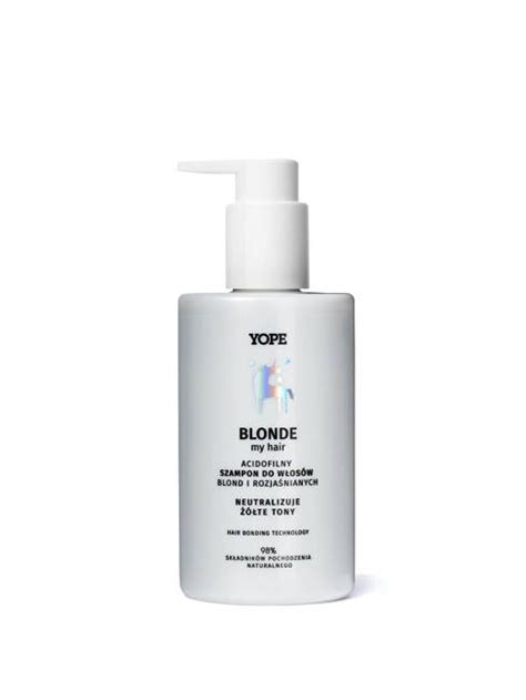 Yope Blonde My Hair Szampon Acidofilny Do W Os W Blond I Rozja Nianych Ml Drogeria Ekobieca Pl
