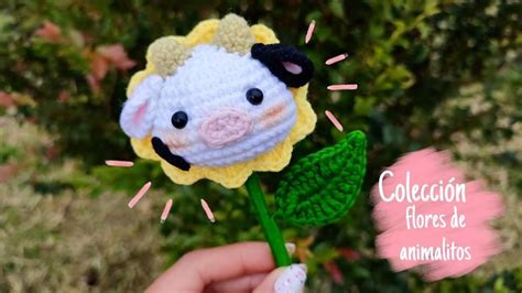 Flor Vaca Amigurumi Tejida A Crochet Tutorial Paso A Paso In