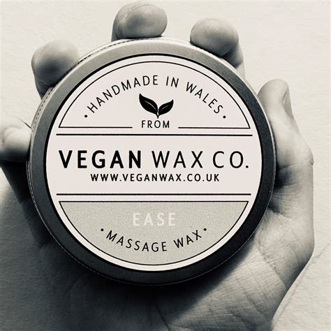 Ease Vegan Massage Wax Vegan Wax Co