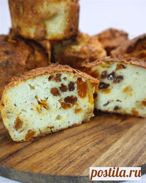 Влажные творожные кексы без глютена, сахара и масла Пошаговый рецепт ...