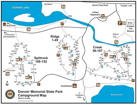 Memorial Park Campground Map