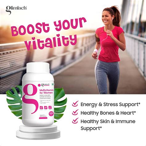 Vitamina B12 Para Mulheres - GLIMLACH Multivitamínico para Mulheres, 250 Comprimidos, Vitamina B12 ...