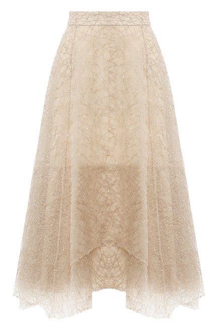 Женская бежевая юбка BRUNELLO CUCINELLI купить в интернет-магазине ЦУМ ...