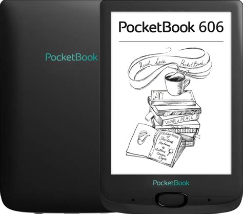 Электронная книга PocketBook 606 PB606-E-CIS Black в Алматы - цены ...