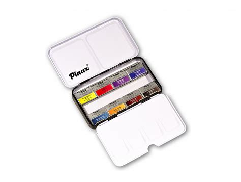 Набор акварели Pinax "Extra" 8 кювет в мет. пенале (LE01) P-ECW2508-M ...