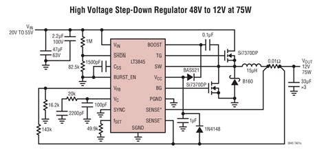 12v Dc To 48v Dc Converter Circuit Diagram