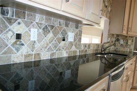Granite Countertops And Tile Backsplash Ideas Eclectic Kitchen