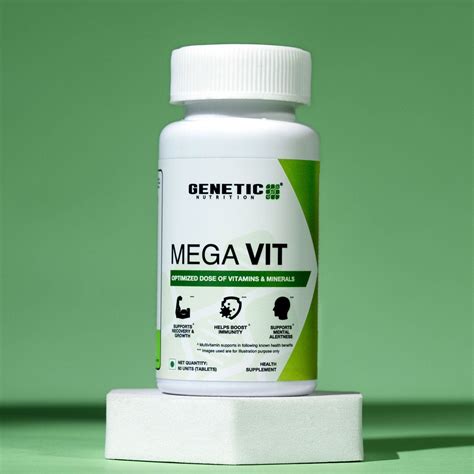 Genetic Nutrition Mega Vit : Global Impex