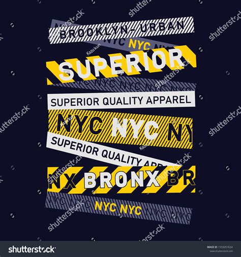 Vector Design On Theme Superior Brooklyn Stock Vector (Royalty Free