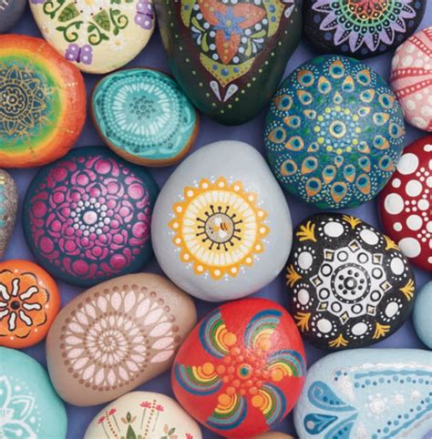 Learn How to Paint Mandala Rocks Step By Step - Carla Schauer Designs