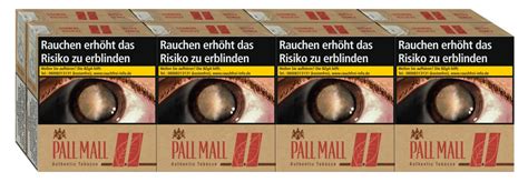 Pall Mall Zigaretten Authentic Red Giga 1 Stange 070001870006