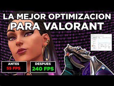 Como SUBIR Los FPS En VALORANT SUBIR FPS Y QUITAR INPUT LAG YouTube