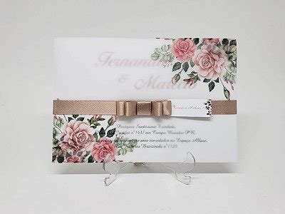 Convite Casamento Nude E Ros Forrado Atelie Da Lola Conviteria Convites Casamento Debutante