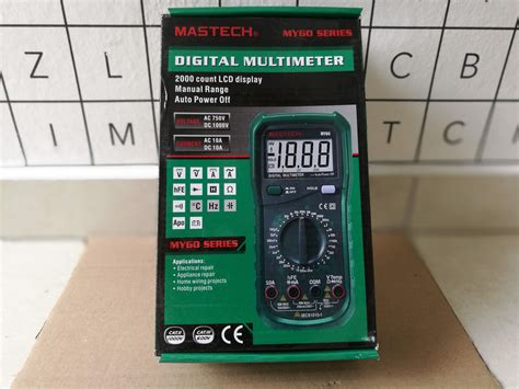Profi multimetr Mastech MY64 včetně teplotní sondy