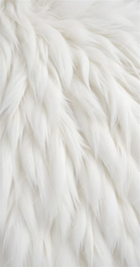 premium photo  fur   white fur coat  shown