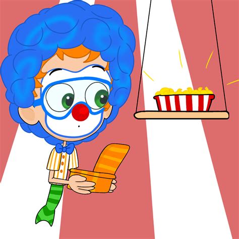 Bubble Ring Circus Clowns: Lunchtime Clown by UltraVialetteScene on