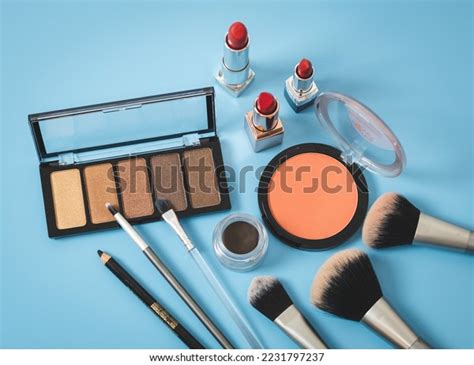 Set Cosmetics Palette Nude Eye Shadows Stock Photo 2231797237 Shutterstock