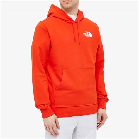 The North Face International Popover Austria Graphic Hoodie Red The