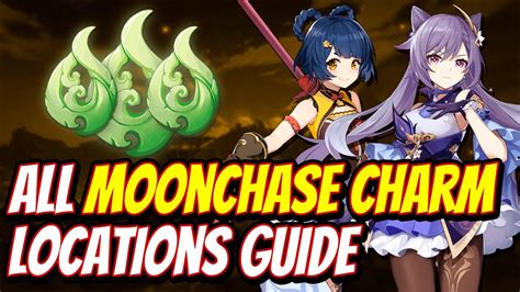 All Moonchase Charm Locations In Liyue Path Of Stalwart Stone Genshin