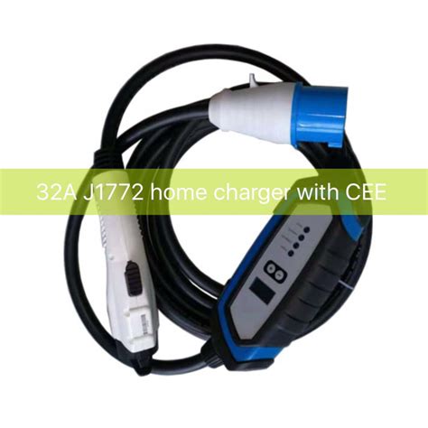 DUOSIDA 32A type 1 charger 220V with Blue plug ,single phase ,5M Products from Zhangjiagang ...