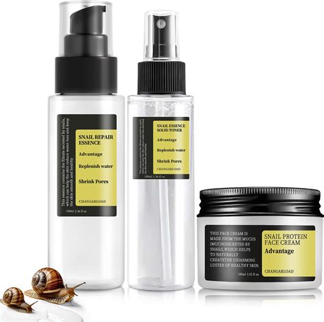 Amazon.com: All About Snail Mucin Kit - Snail Korean Skincare 5-Pack